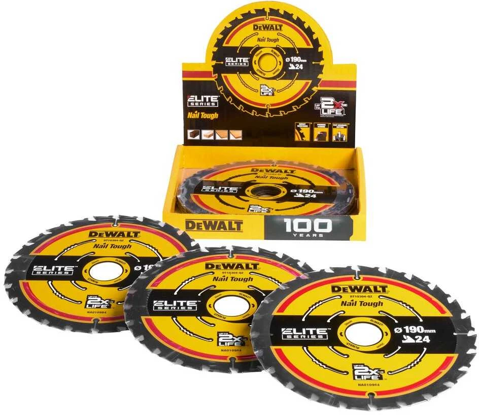 Dewalt Elite Elitinė žvaigždė 190 mm x 24 t