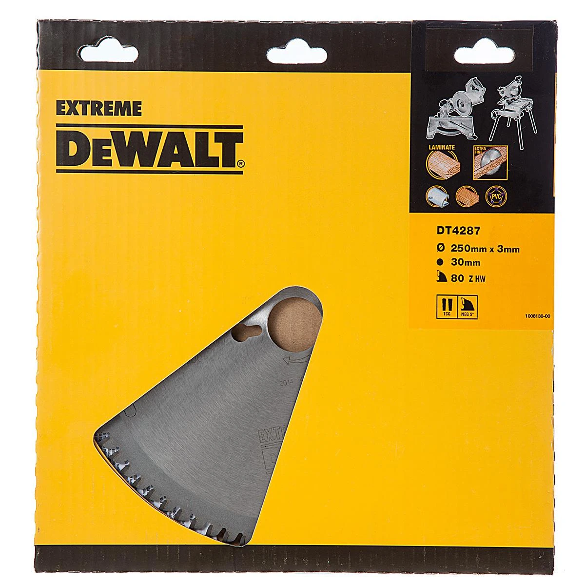 DEWALT diskinis pjūklas 250x30mmx80z