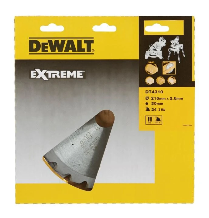 DEWALT pjovimo diskas 216x30mmx24z