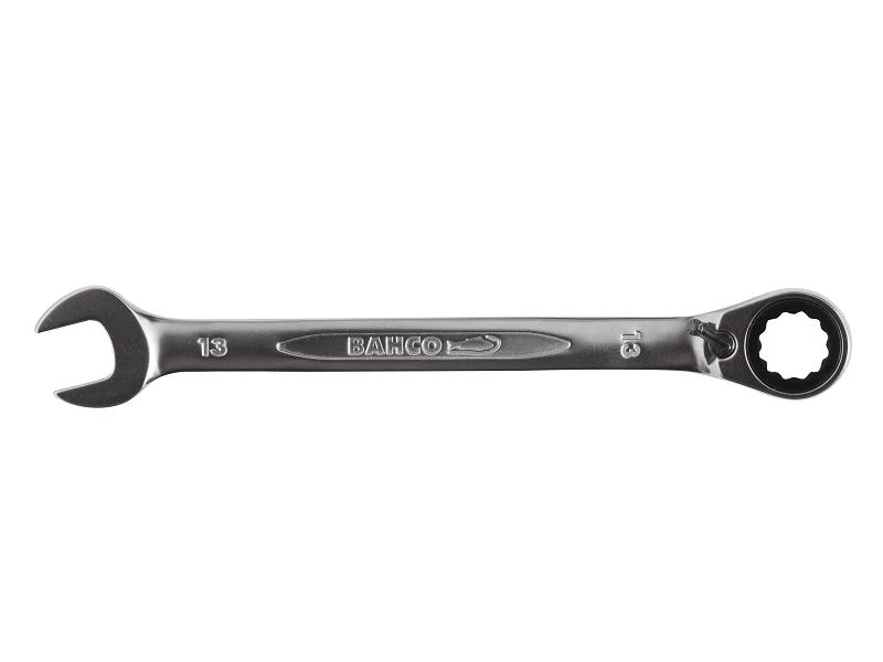 Bahco Kombinuotas terkšlinis reversinis raktas su žiedu 12mm