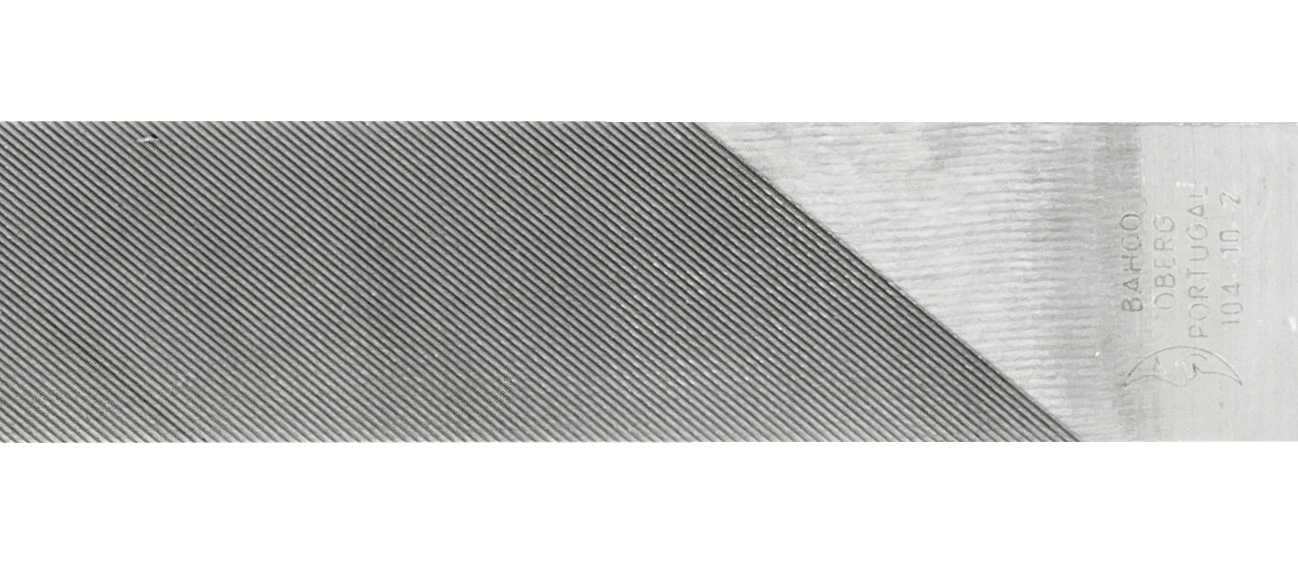 Dildė metalui Bahco, stačiakampė 10" 250mm, vidutinio stambumo, be rankenos