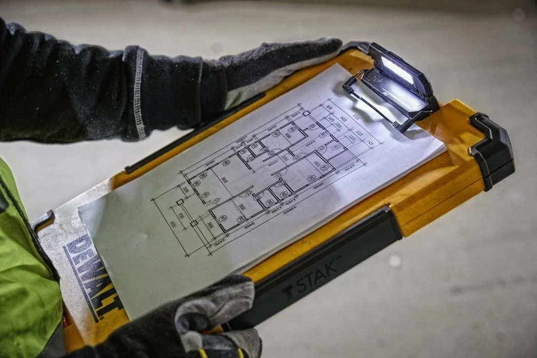Įrankių dėžė DeWalt TSTAK Clipboard
