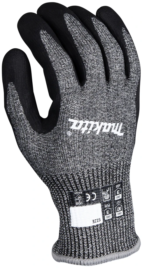 Makita DARBINĖS PIRŠTINĖS, ATSPARIOS ĮPJOVIMAMS, XL P-84735