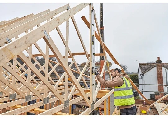 Stanley Poziomnica, Magnetinis gulsčiukas fmax xtreme boxbeam 200 cm, 3 svarai, 2 velenai, 0,5 mm/m