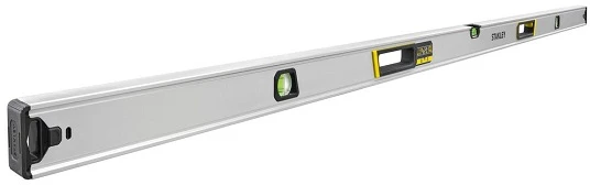 Stanley Poziomnica, Magnetinis gulsčiukas fmax xtreme boxbeam 200 cm, 3 svarai, 2 velenai, 0,5 mm/m