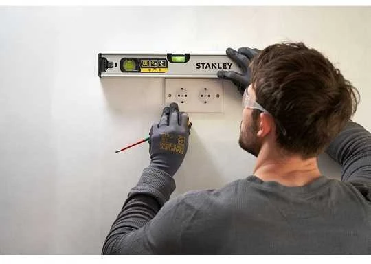 Stanley Poziomnica, Magnetinis gulsčiukas fmax xtreme boxbeam 40 cm, 2 svarai, 0 uchw, 0,5 mm/m