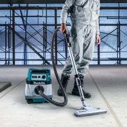 MAKITA Dulkių siurblys 2x18V 8L LXT DVC865LZX3