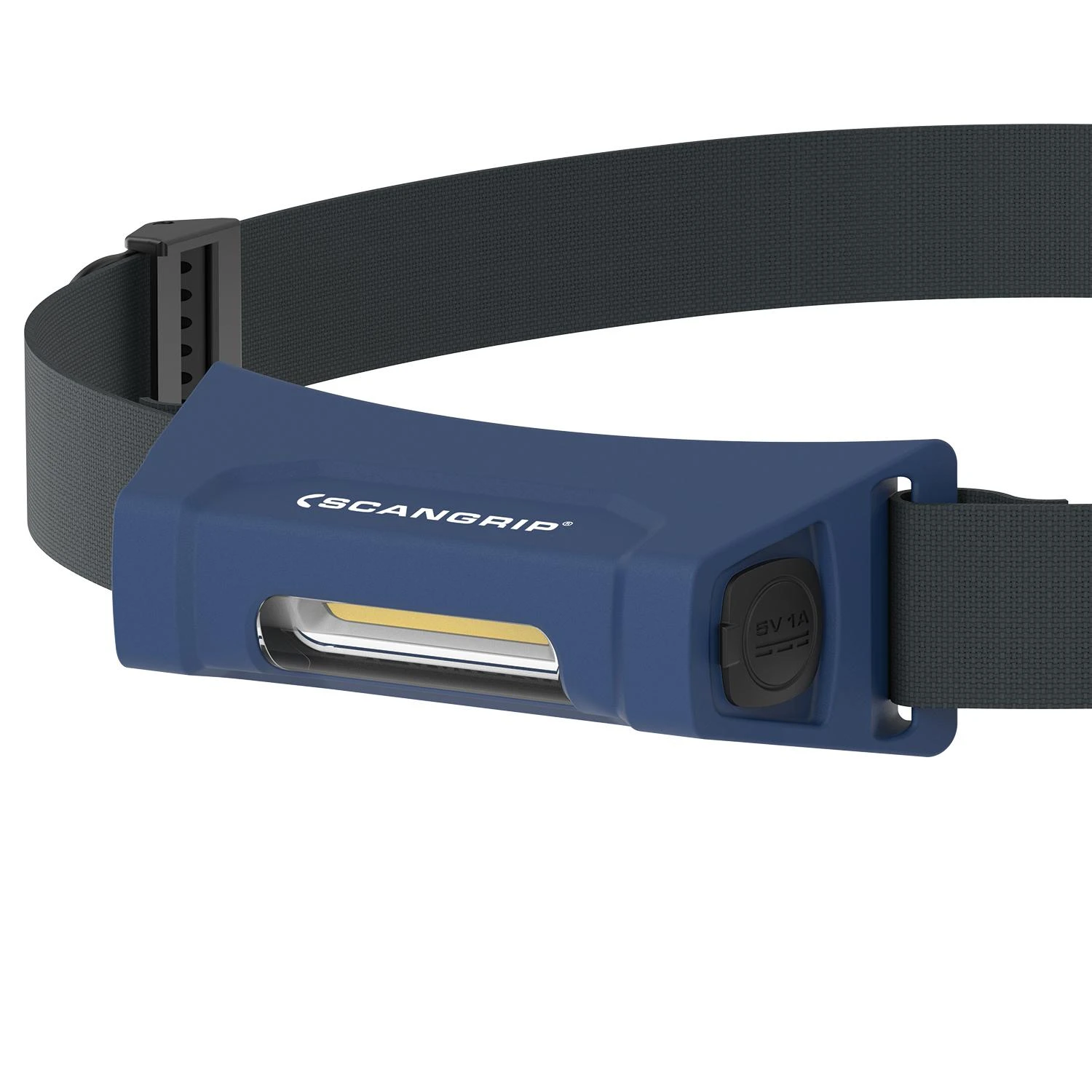 Žibintuvėlis ant galvos LED ZONE 2, USB, IP54, 200lm, Scangrip