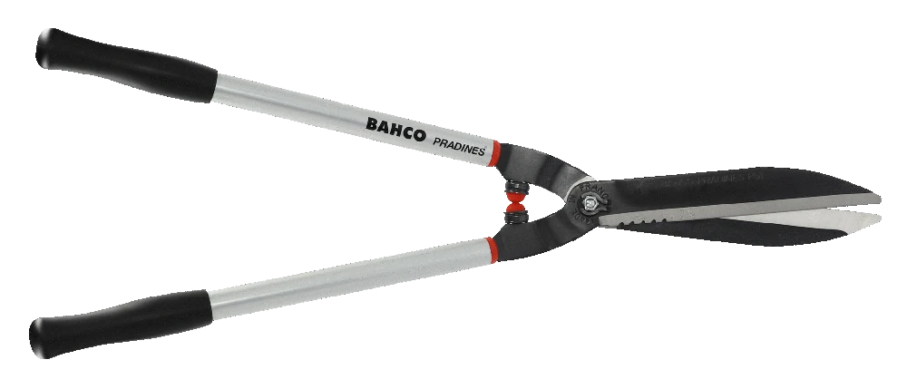 Bahco patvarios, ilgos gyvatvorių žirklės su aliuminio rankenomis ir pilnai grūdintomis geležtėmis 730 mm