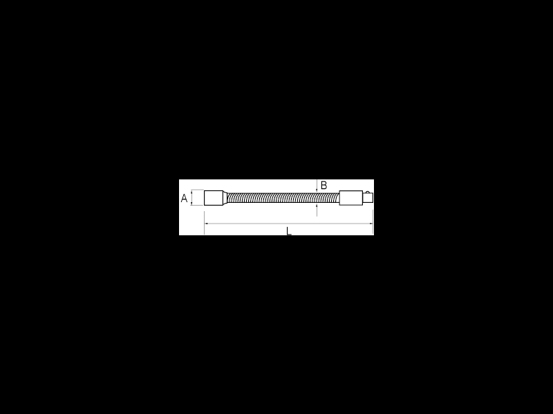 lankstus lizdo prailginimas, kvadratas 1/4", 148 mm, Irimo [105-28-1]