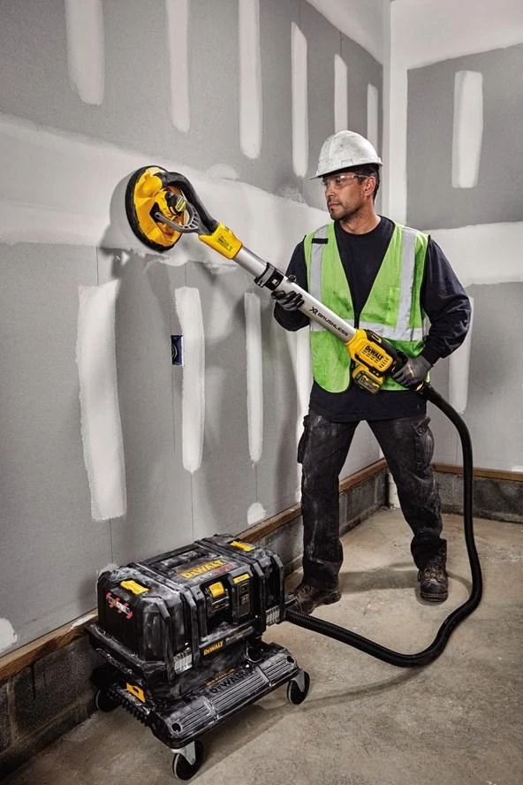 Šlifuoklis sienoms DeWalt DCE800T2-QW; 18 V; 2x6,0 Ah akum.