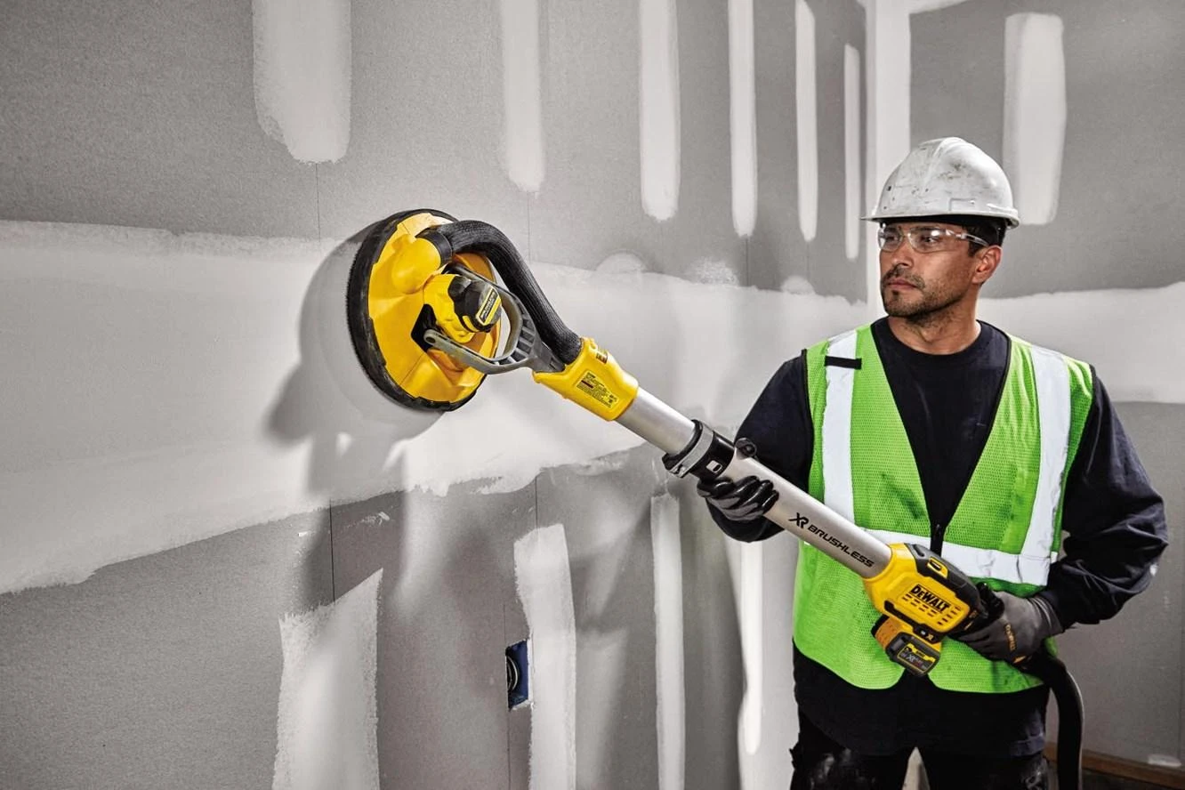 DEWALT sienų ir lubų šlifuoklis DCE800N 18V be akumuliatoriaus ir kroviklio