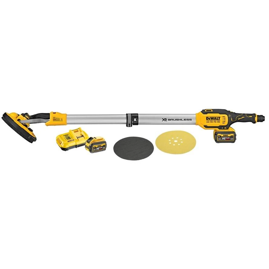 Šlifuoklis sienoms DeWalt DCE800T2-QW; 18 V; 2x6,0 Ah akum.
