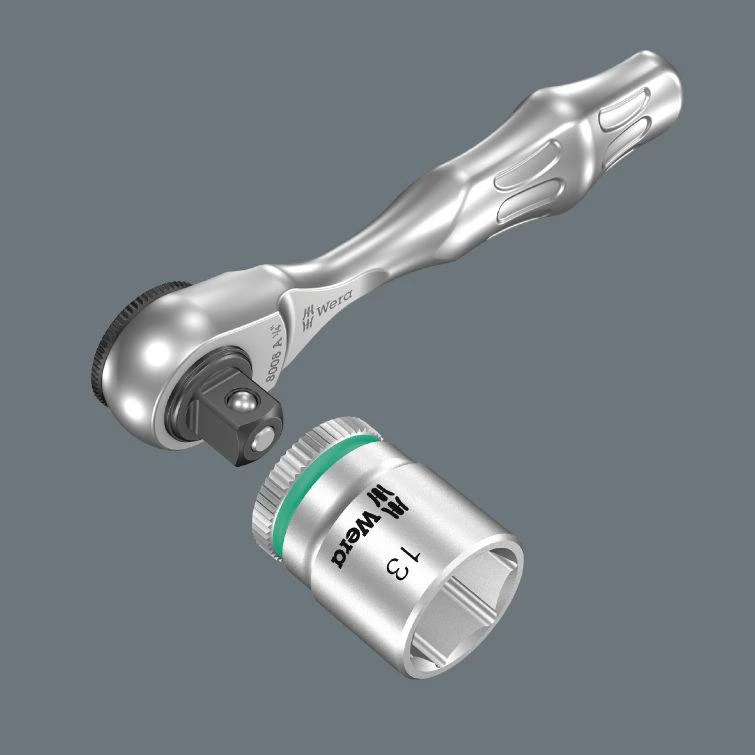 Terkšlė 1/4" WERA 8008A Zyklop Mini 3