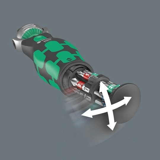 Grąžtas Antgalių rinkinys Wera 8009 Zyklop, 13vnt PH,PZ,TORX,HEX