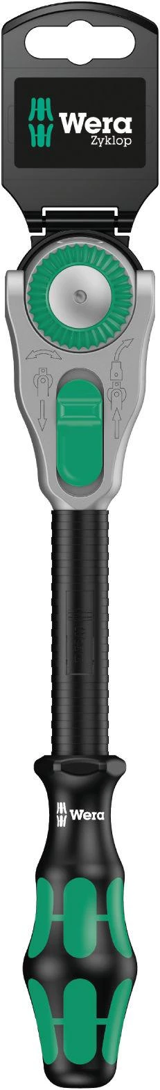 Terkšlė Wera Zyklop Speed, 1/2" antgalis, 8000C, blisteryje