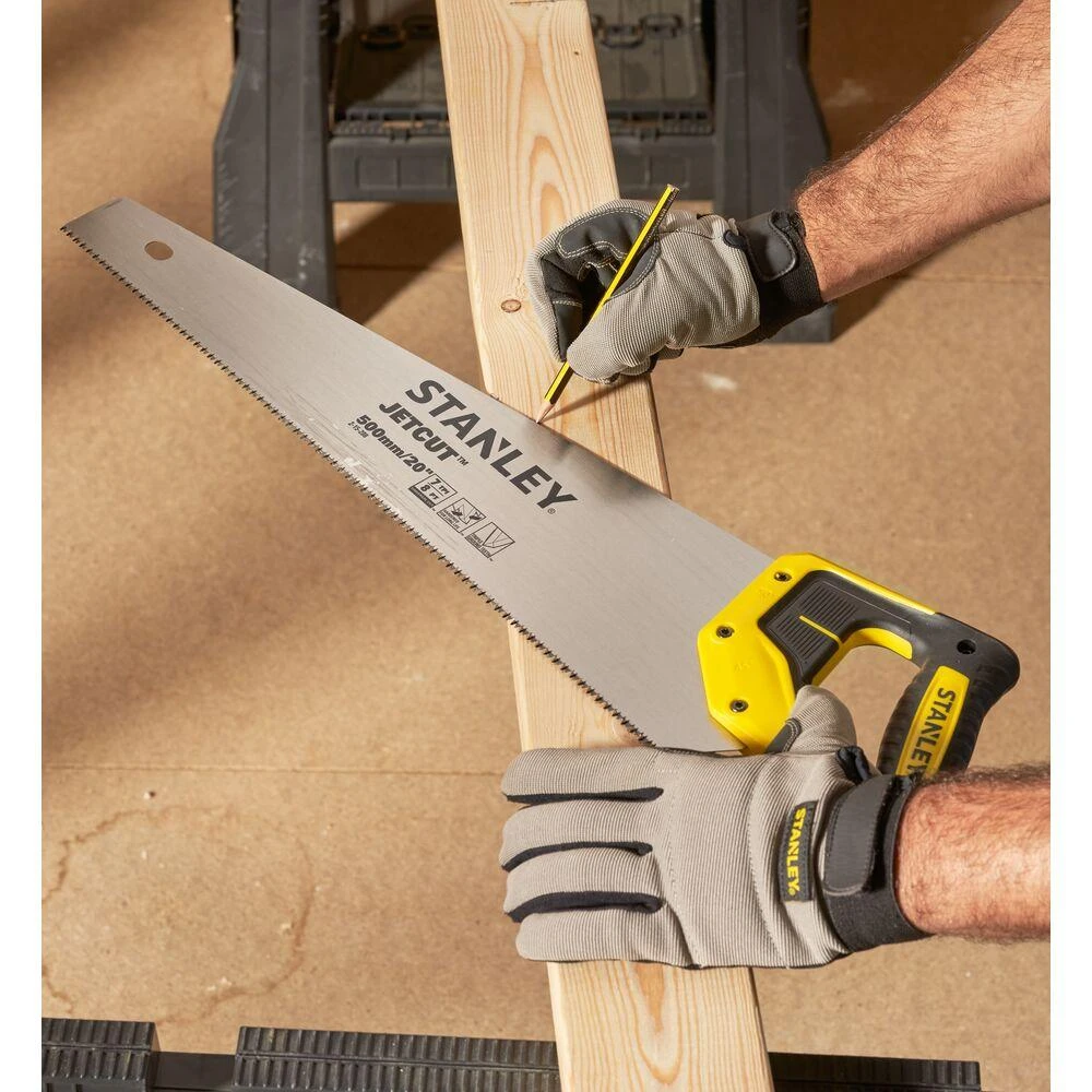 Rankinis pjūklas Stanley Dynagrip Jet-Cut SP; 500 mm medienai