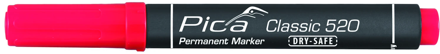 PICA MARKER CLASSIC 520 Raudonas OKRĄGŁY