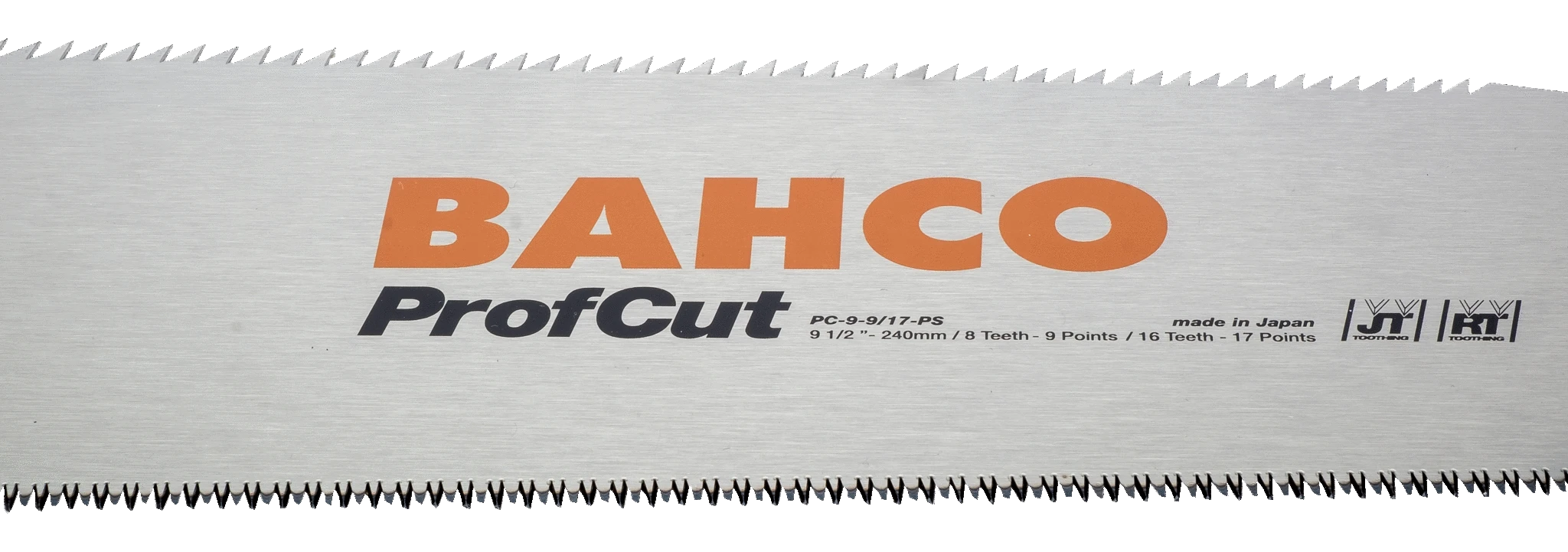 Bahco Dvipusis pjūklas medžiui 9 1/2" 240mm geležtė ProfCut traukimo pjūklas 9/17