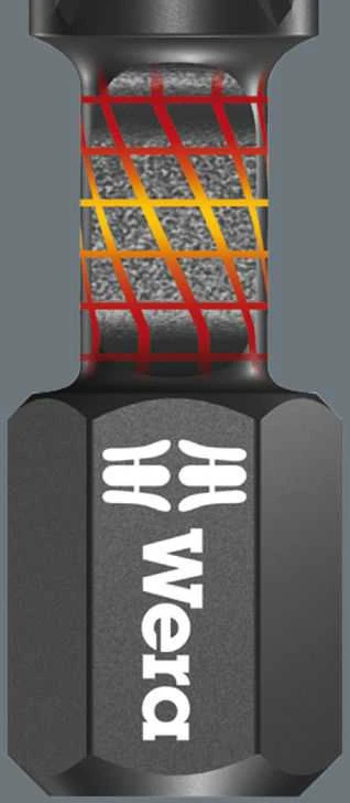 Atsuktuvo antgalis WERA 867/1 IMP DC Torx TX40 25mm, 10vnt.