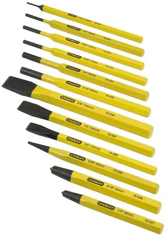Stanley Black & Decker kaltų rinkinys, 12 dalių