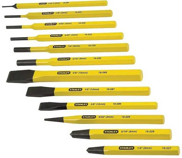 Stanley Black & Decker kaltų rinkinys, 12 dalių