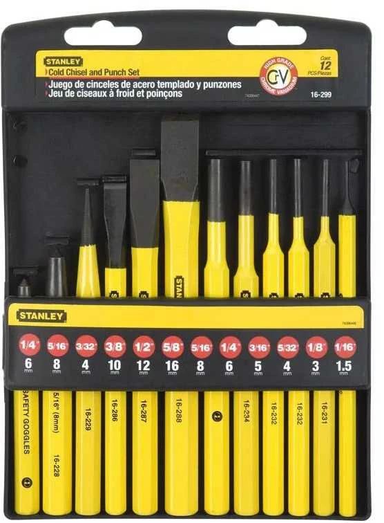 Stanley Black & Decker kaltų rinkinys, 12 dalių