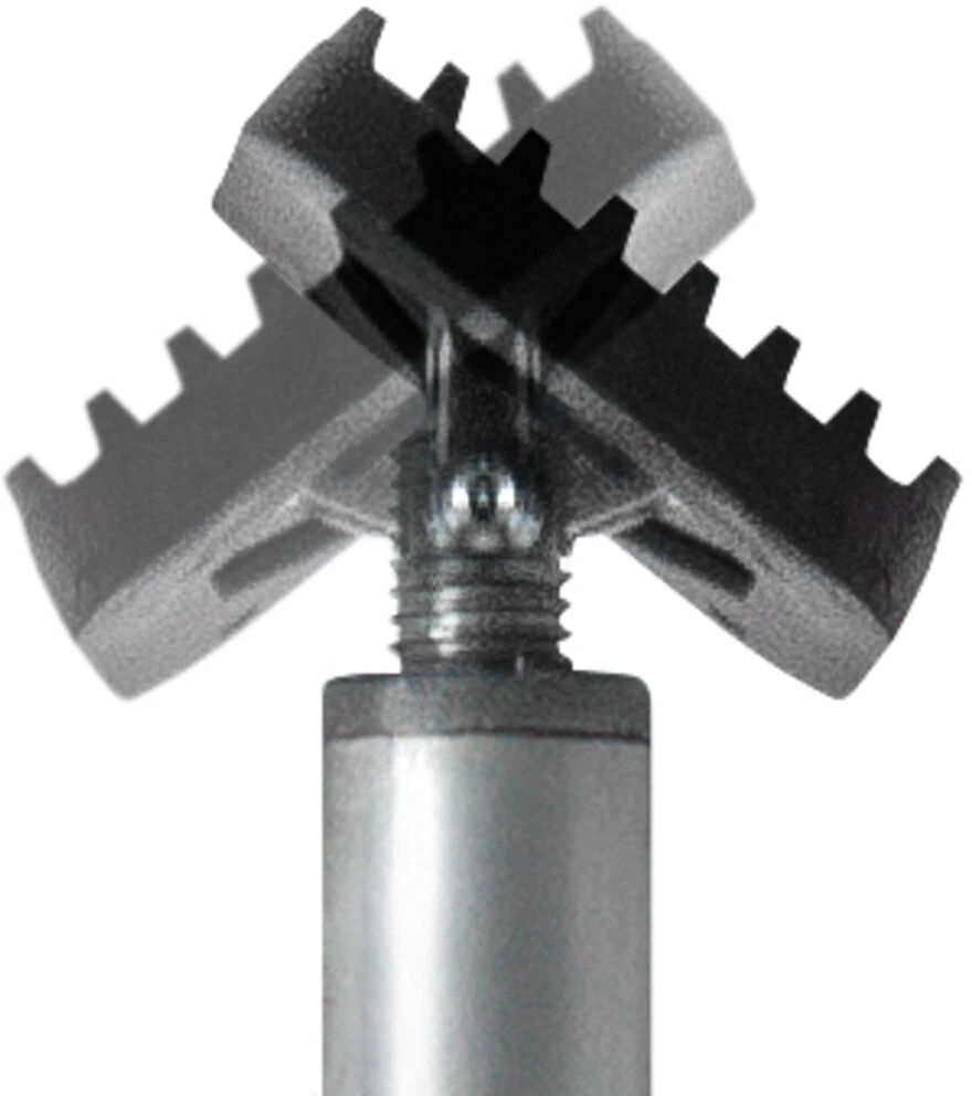 2 lubų ir tvirtinimo laikiklių rinkinys su siurblio svirtimi 575–910 mm + tvirtinimo priedai, BESSEY [STE90-SET]