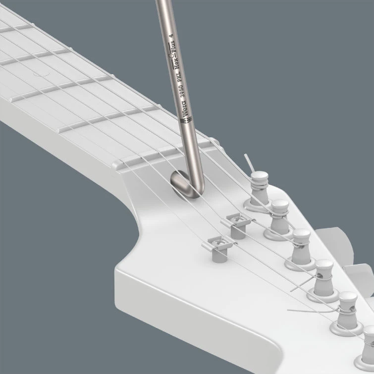 Gitarų remonto ir priežiūros rinkinys 27 vnt Wera 9100