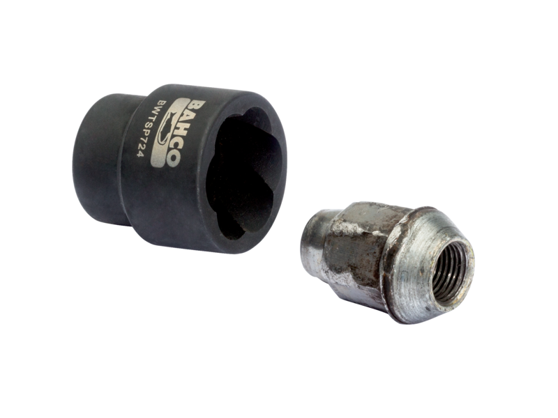 Bahco Galvučių ilgų Twist rinkinys 6 vnt 17/19/21/22/24mm 1/2"