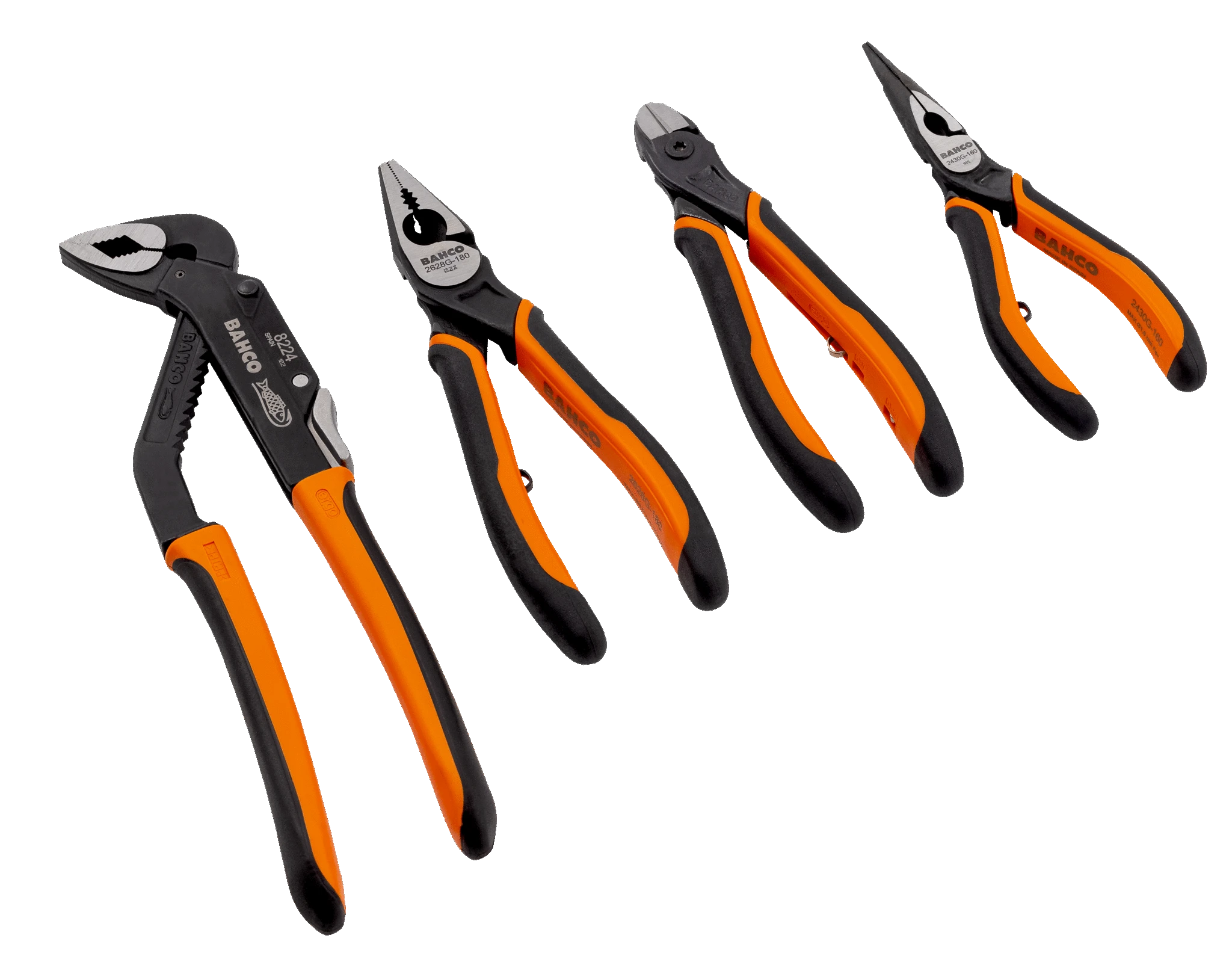 Bahco Replių rinkinys 8224, 2628G-180, 2101G-160, 2430G-160