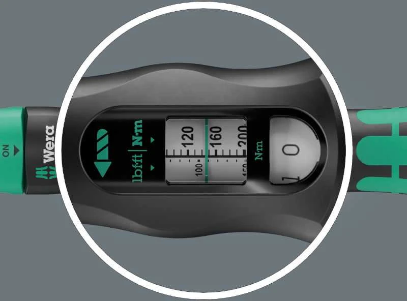 Wera Click-Torque C 3 automobilio ratų keitimo rinkinys, 1/2 colio, sukimo momentas 40–200 Nm