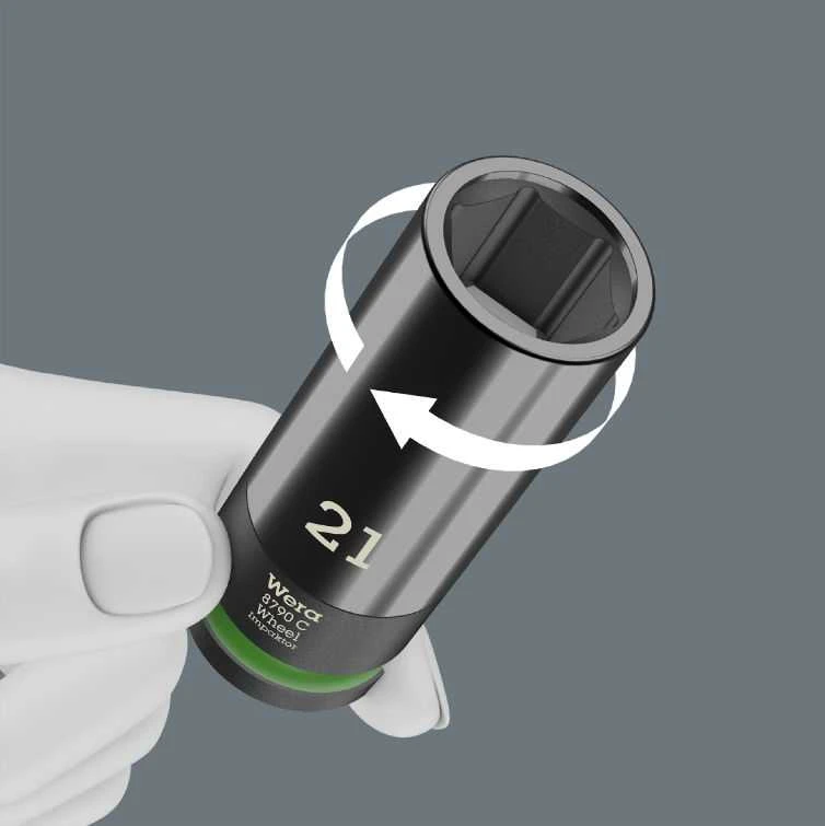Wera Click-Torque C 3 automobilio ratų keitimo rinkinys, 1/2 colio, sukimo momentas 40–200 Nm