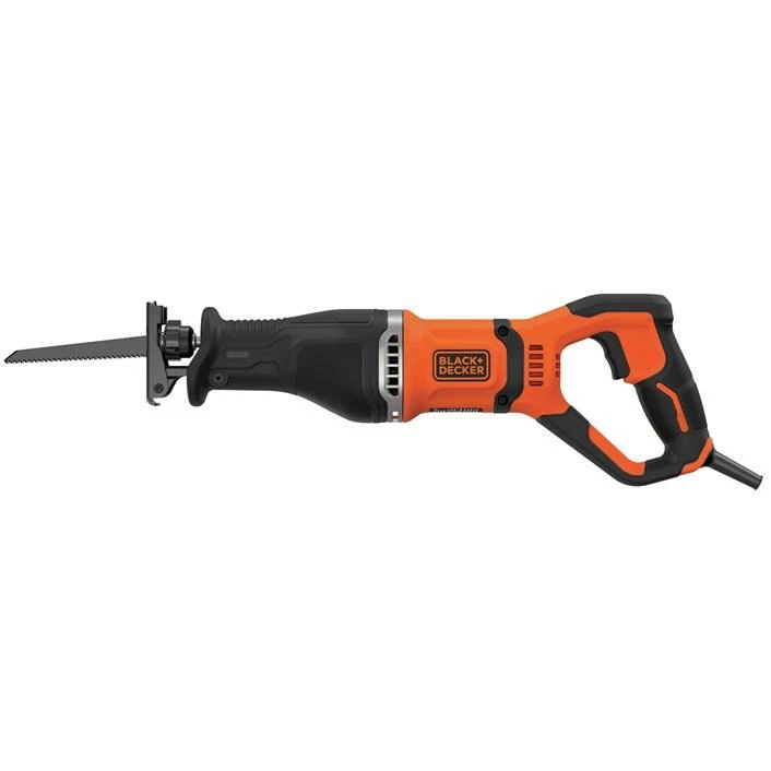 Black & Decker Juodas & Decker Tiesinis pjūklas Juodas & Decker BES301-QS; 750 W