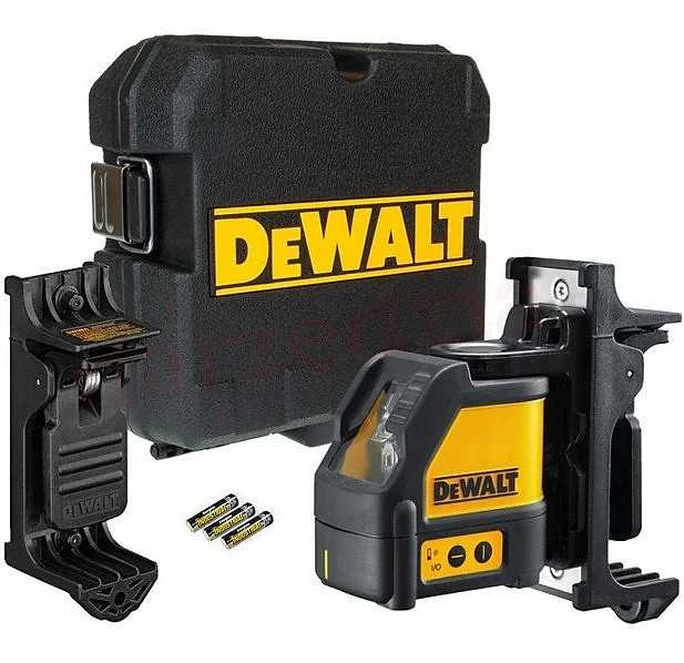 Kryžminis lazerinis nivelyras DeWalt DW088KTRI-XJ + stovas