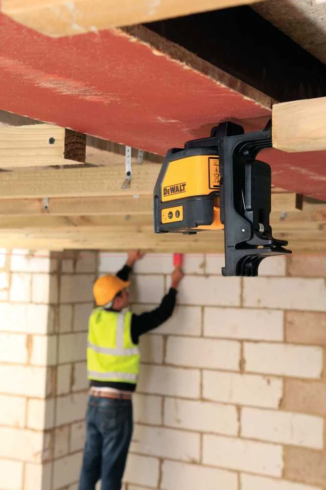 Kryžminis lazerinis nivelyras DeWalt DW088KTRI-XJ + stovas