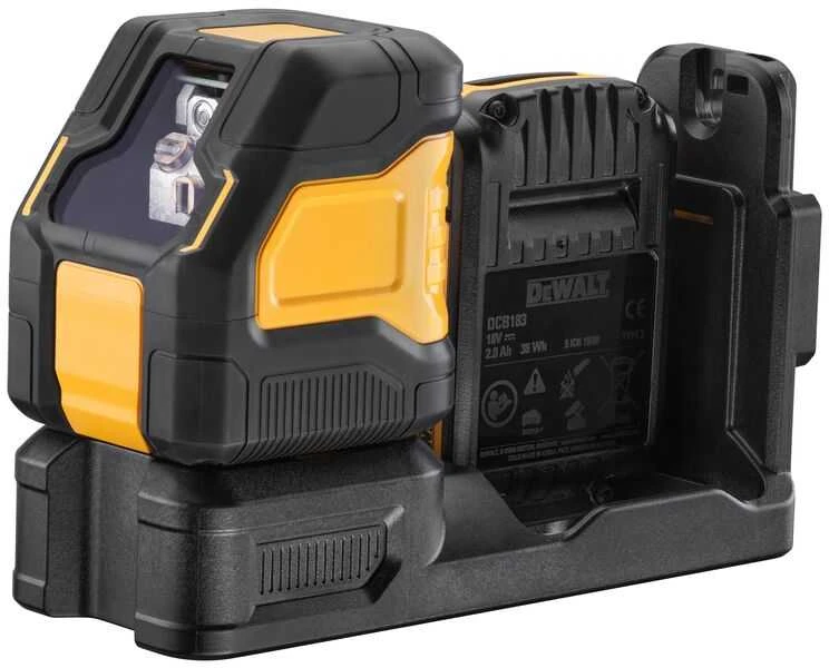 Dewalt kryžminių linijų lazeris DCE088D1G18, žalio spindulio, 12/18V, 1x2,0Ah