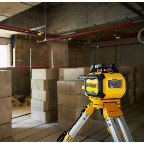 Rotacinis lazerinis nivelyras su imtuvu DeWalt DCLE15211RL-QW
