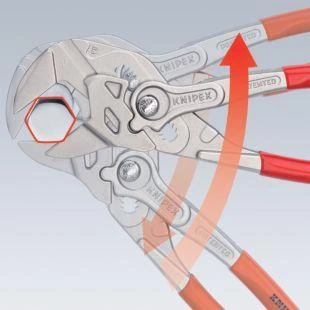 Replės veržliaraktis 180mm, HEX 35mm, Knipex