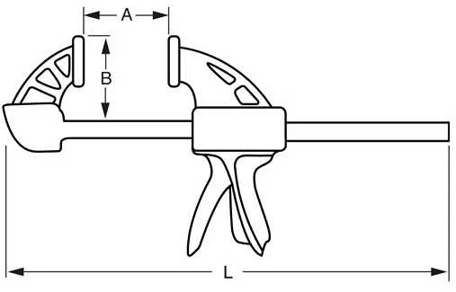 Bahco Spaustuvas-plėstuvas QCG 150mm