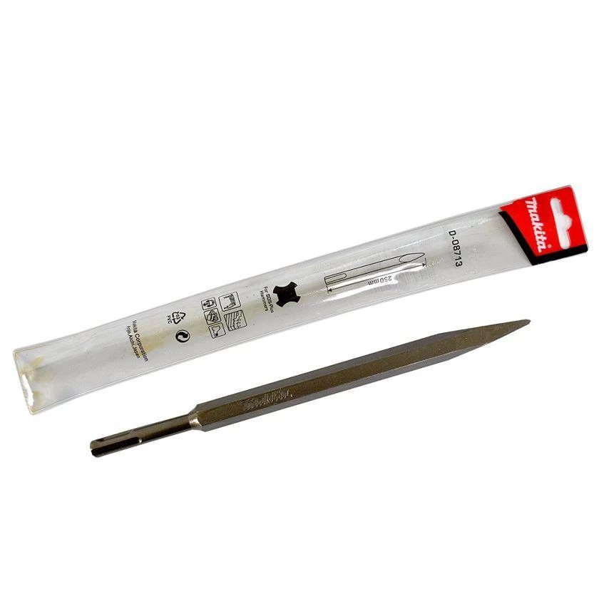 Grąžtas Makita SDS-PLUS Smailus kaltas 250mm D-08713