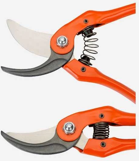 Bahco sekatorius su štampuoto plieno rankenomis, bendras ilgis 230 mm, maks. Ø 25 mm