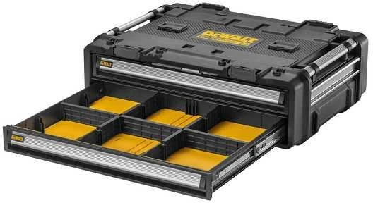 DeWALT dėžė su 2 stalčiais TOUGHSYSTEM 2.0 DXL DWST08520-1