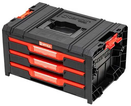Qbrick System įrankių dėžė su 3 stalčiais PRO 2.0 Expert
