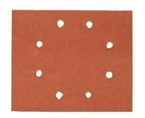 šlifavimo popierius 115x115mm su lipduku, 8 skylės, granuliacija 240, DeWalt [DT3035-QZ] 25 vnt.