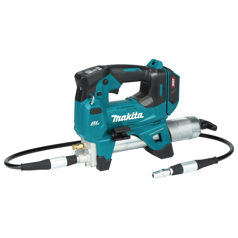 Makita GP001GZ Akumuliatorinis tepimo švirkštas XGT 40V, 690 bar, 145/220/290/350 mL/min, 410/455 g, Be akumuliatorių ir kroviklio!