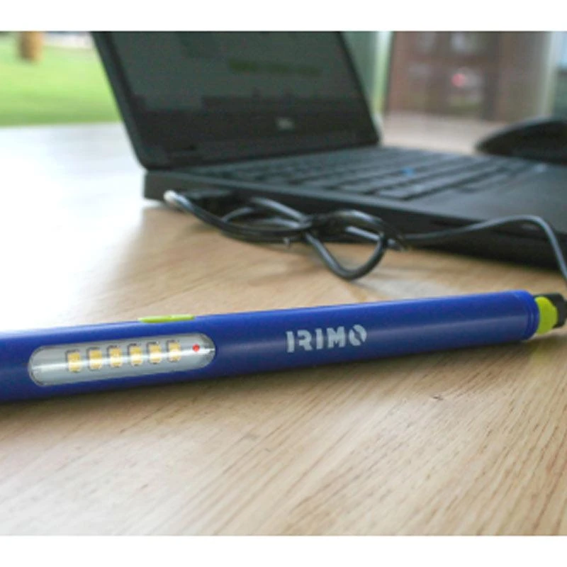 Grąžtas Šviestuvas - prožektorius IRIMO, rašiklio formos. LED SMD 6 + 1 150 / 70lm, įkraunamas, IP20
