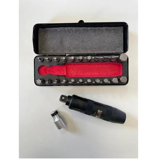 Bahco Smūginio atsuktuvo komplektas 23 vnt PH,SL,HEX,TORX