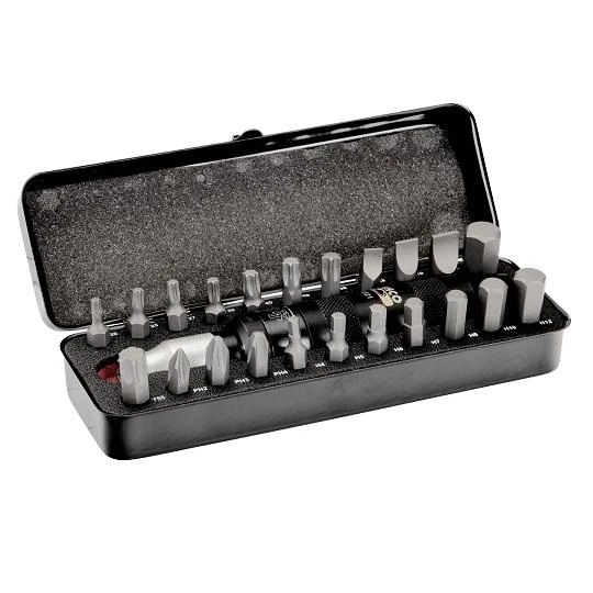 Bahco Smūginio atsuktuvo komplektas 23 vnt PH,SL,HEX,TORX