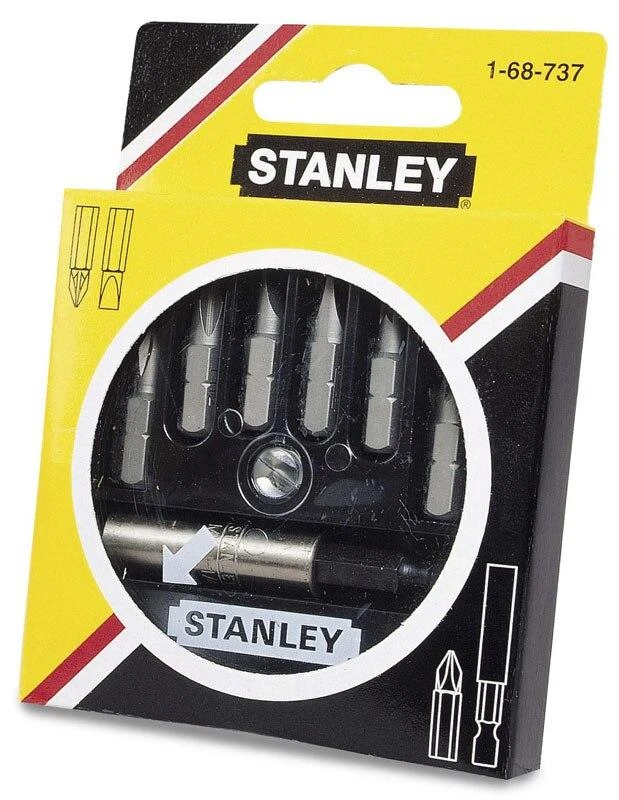 STANLEY KOMPLET sukimo antgalių 7szt.(2PH+2PZ+2PŁ+U)687371